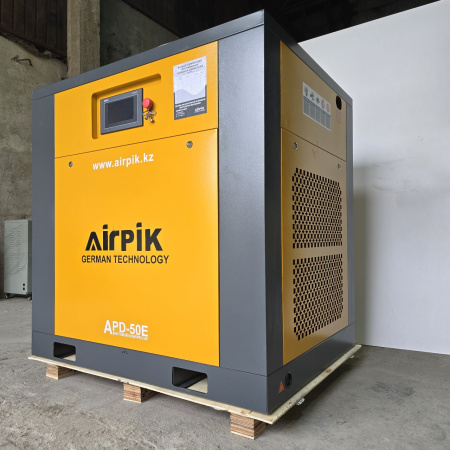 Купить Винтовой воздушный компрессор AirPIK APD-50Eco IP23, 37 кВт, 6.2 м³/мин, 8 бар в интернет магазине L4.kz за 1 966 000 тг. с доставкой по Алматы и Казахстану