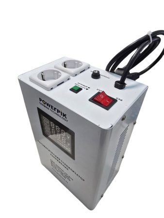 Купить Автоматический стабилизатор напряжения PowerPik PPR-2000ВА-1P-R35 (2000VA) в интернет магазине L4.kz за 28 000 тг. с доставкой по Алматы и Казахстану