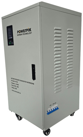 Купить Стабилизатор напряжения PowerPik PPC-30H-1P-R30 (30квА, однофазный) в интернет магазине L4.kz за 316 000 тг. с доставкой по Алматы и Казахстану