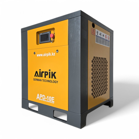 Купить Винтовой воздушный компрессор AirPik APD-10Eco IP23, 8бар в интернет магазине L4.kz за 715 000 тг. с доставкой по Алматы и Казахстану