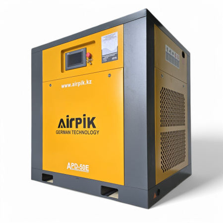 Купить Винтовой воздушный компрессор AirPIK APD-50Eco IP23, 37 кВт, 6.2 м³/мин, 8 бар в интернет магазине L4.kz за 1 966 000 тг. с доставкой по Алматы и Казахстану