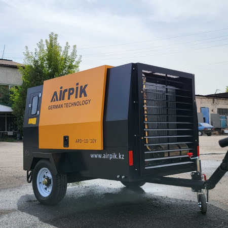 Купить Дизельный винтовой компрессор AirPIK APD-10/10Y (YUCHAI), 10 м³/мин, 88 кВт в интернет магазине L4.kz за 8 589 000 тг. с доставкой по Алматы и Казахстану