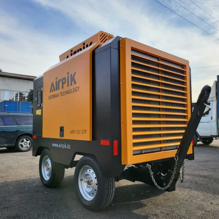 Купить Дизельный винтовой компрессор AirPIK APD-12/12Y (YUCHAI), 12 м³/мин, 118 кВт в интернет магазине L4.kz за 10 194 000 тг. с доставкой по Алматы и Казахстану